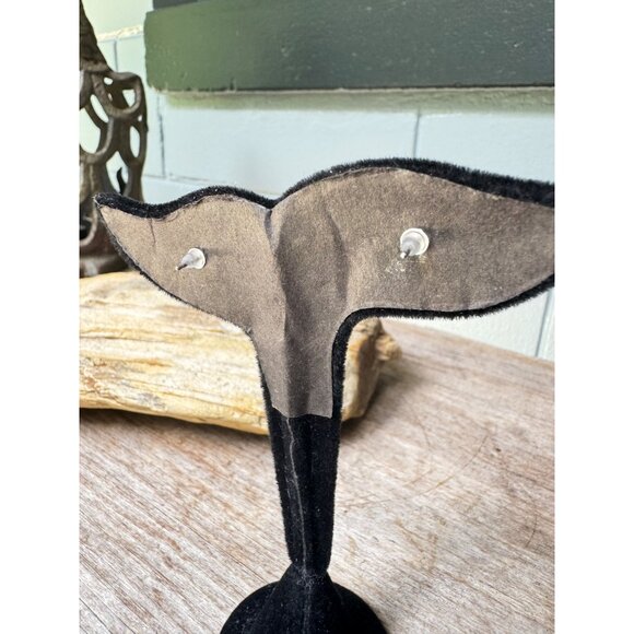 Sterling Silver Blue Sapphire Stud Earrings - Picture 5 of 6